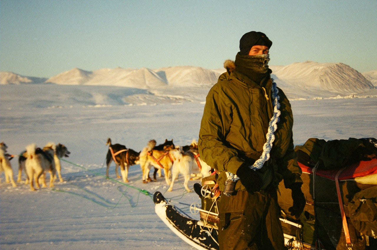 Dogsled patrolling with Sirius in -40°C