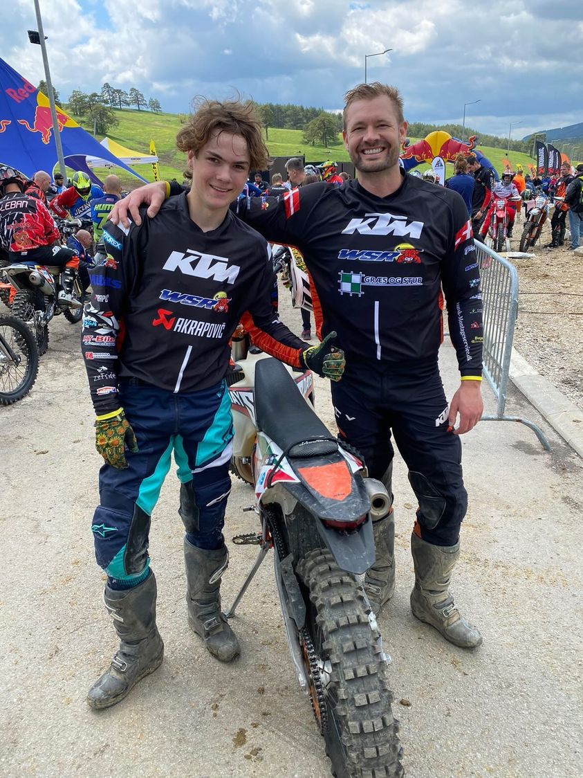 Simon at the World Championships in Hard Enduro