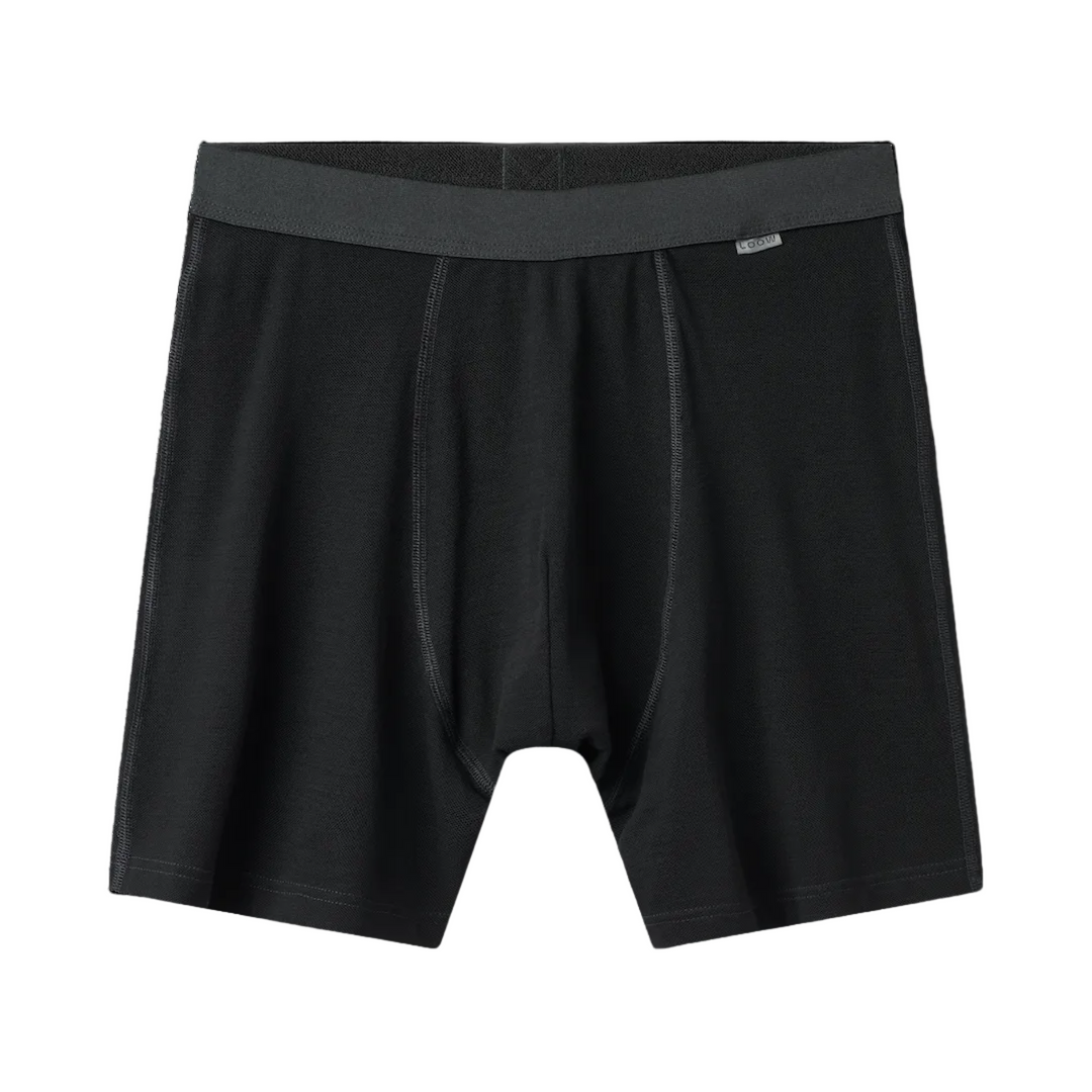 Thermowave Merino Life ondergoed voor heren, merinowol, boxershorts, anti-geur, sportondergoed voor mannen, 160 g/m², rekbaar herenondergoed, merinowol, zwart, L Thermowave Merino Life ondergoed voor heren, merinowol, boxershorts, anti-geur, sportondergoed voor mannen, 160 g/m², rekbaar herenondergoed, merinowol, zwart, L