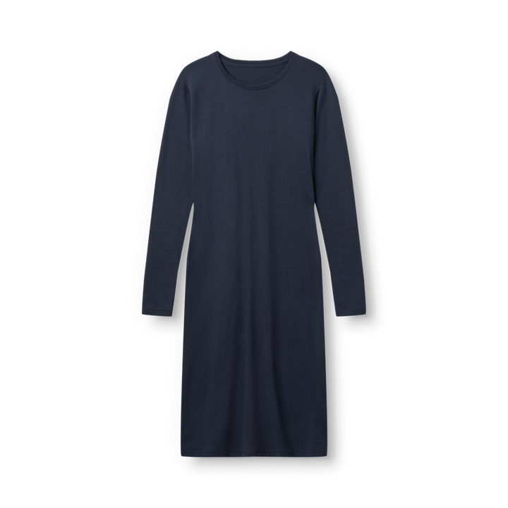 D-220 Merino Kjole, langærmet