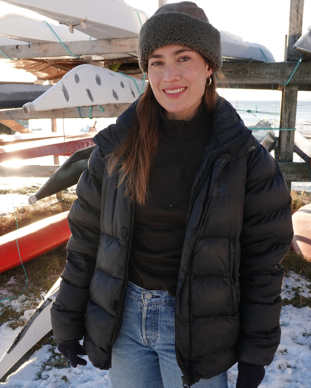 ZN-240 Kvinde Zip Neck