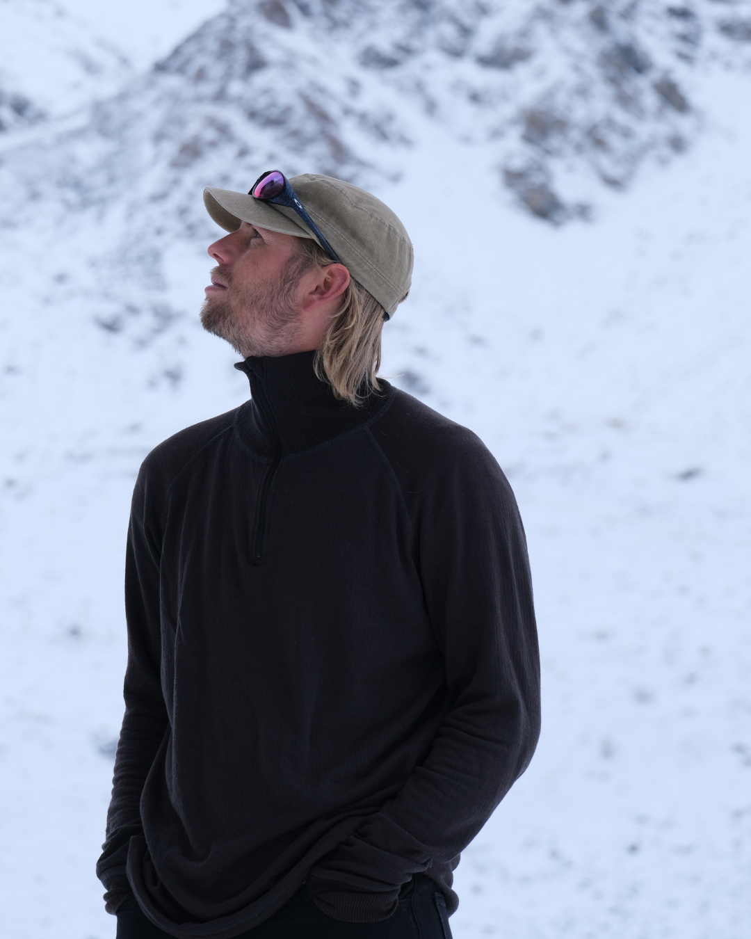 ZN-240 Herre Zip Neck