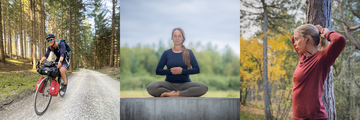 Training and cycling in LOOW merino wool