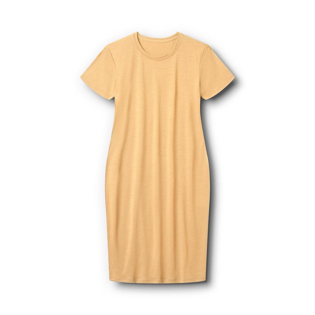 D-135 Merino Dress - Short sleeved