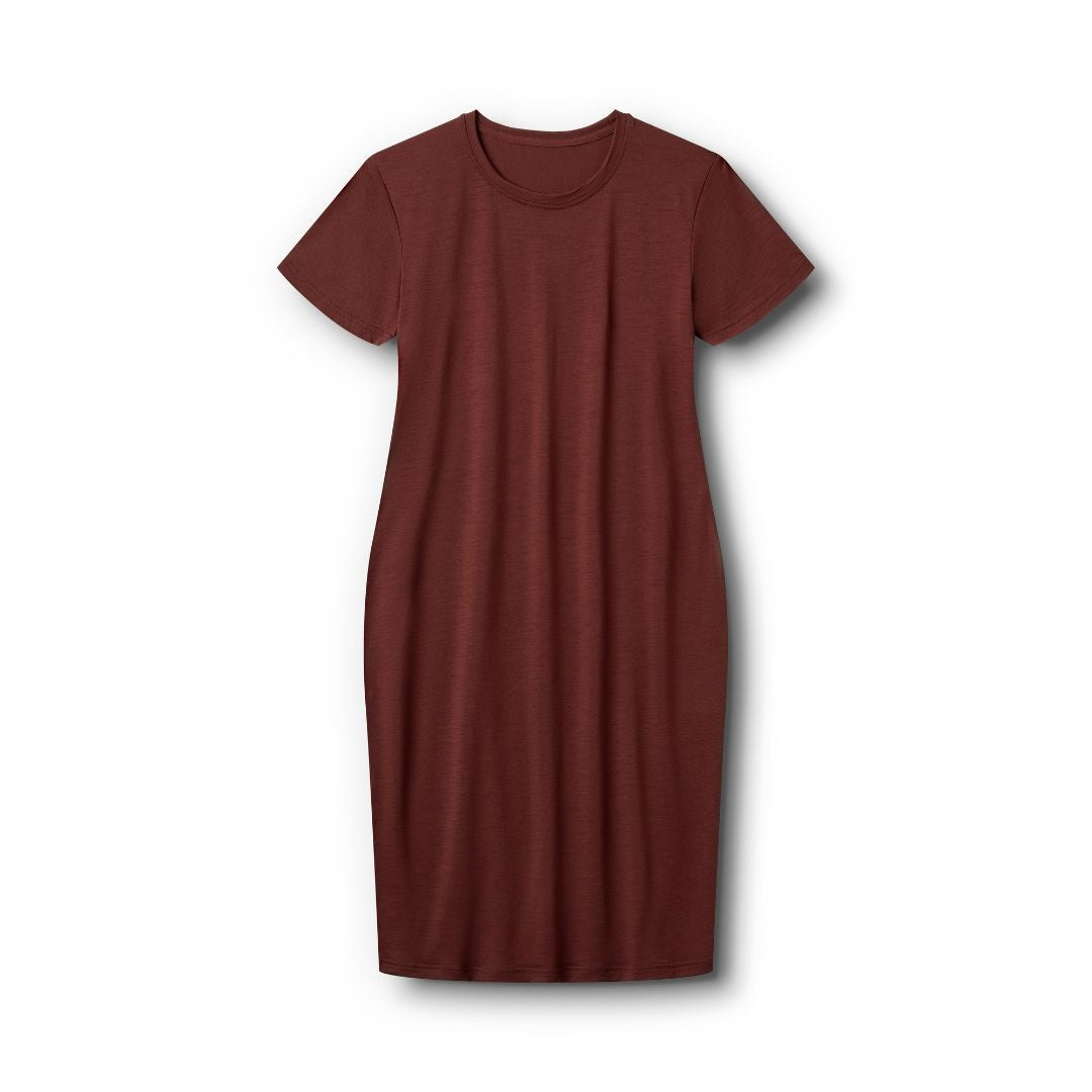 D-135 Merino Dress - Short sleeved