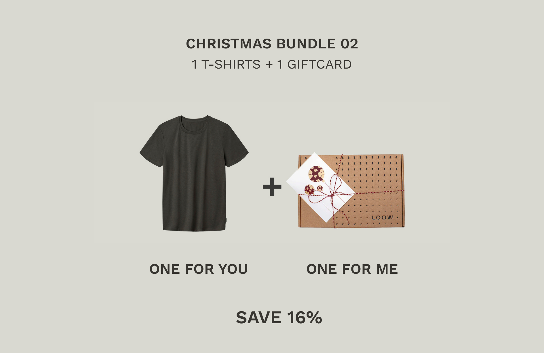 One for you, and one for me