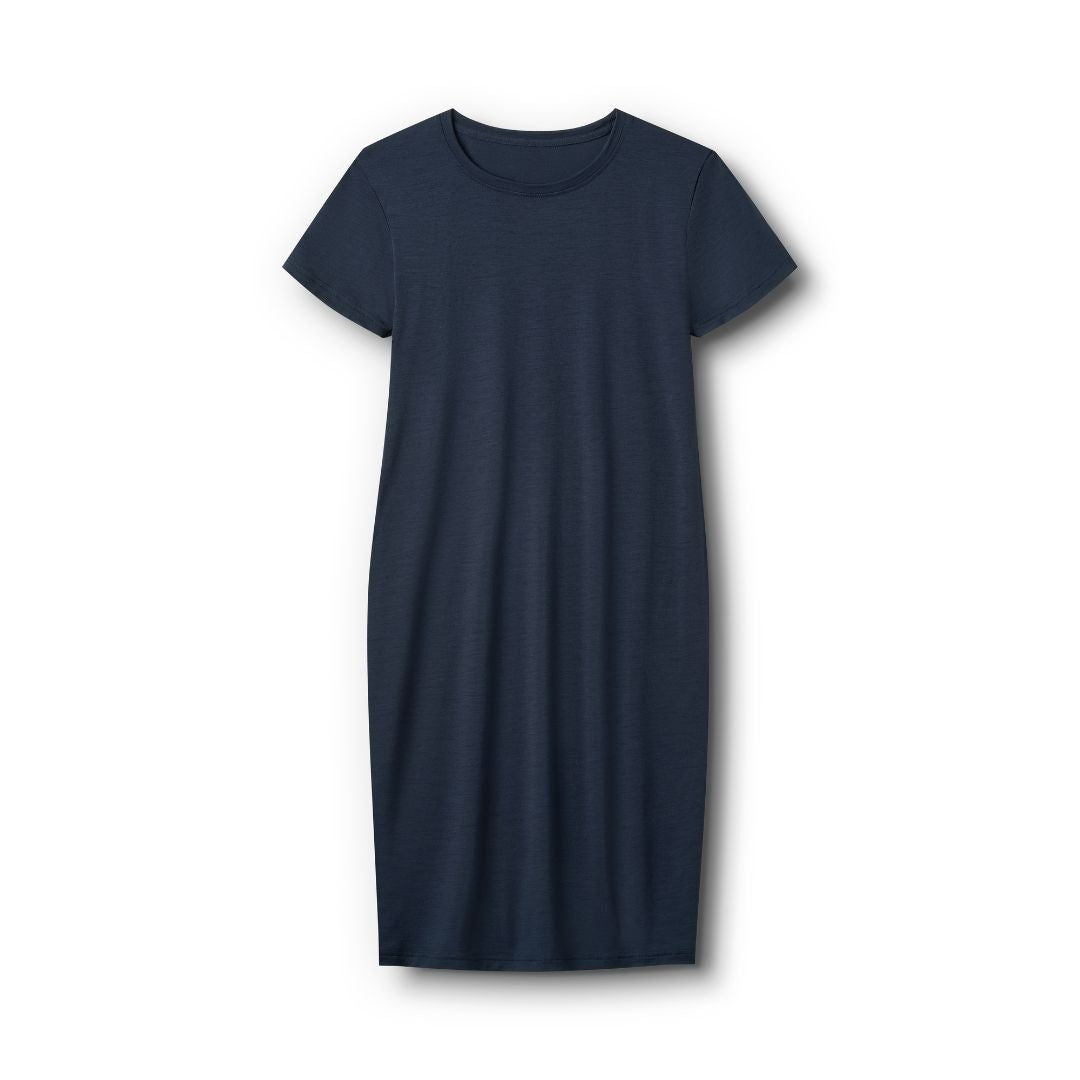 D-135 Merino Dress - Short sleeved