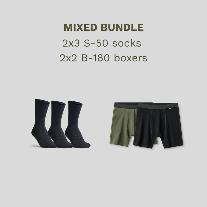Socks & Boxers Bundle
