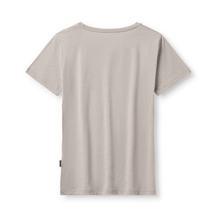 W-135 kvinde O-neck (Decade Grey) 