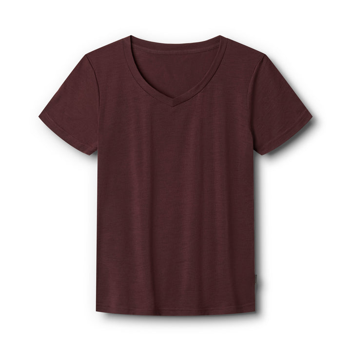 W-135 V-neck Oxblood (SALE)