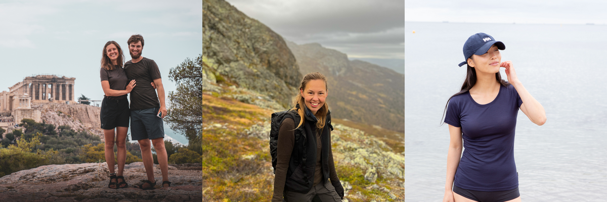 Travelling light in LOOW merino wool